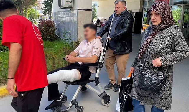Bolu'da acemi kasaplar hastaneye koştu