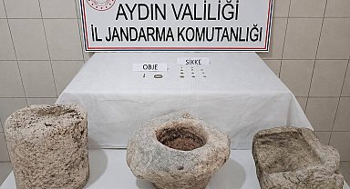 Bozdoğan'da tarihi eser operasyonu