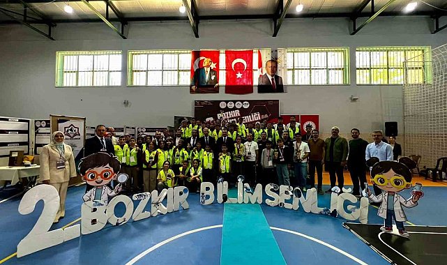 Bozkır'da 2. Bilim Şenliği coşkuyla tamamlandı