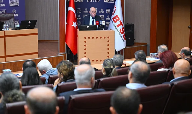 BTSO'dan 2030 vizyonu: Bursa'yı daha rekabetçi merkez yapacağız
