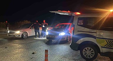 Burdur'da polis ekiplerinden sıkı denetim