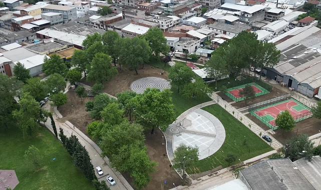 Bursa Büyükşehir'den Osmangazi Altınova mahalle parkına yenileme