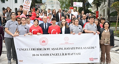 Bursa'da engelsiz yürüyüş