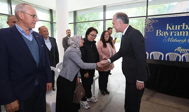 Bursa İnegöl protokolü bayramlaştı