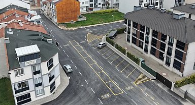 Bursa İnegöl'de asfalt çalışması tamamlandı