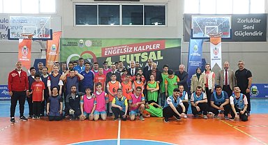 Bursa İnegöl'de engelsiz turnuva coşkusu