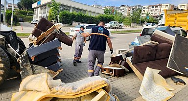 Bursa Nilüfer Belediyesi bayram boyunca sahada