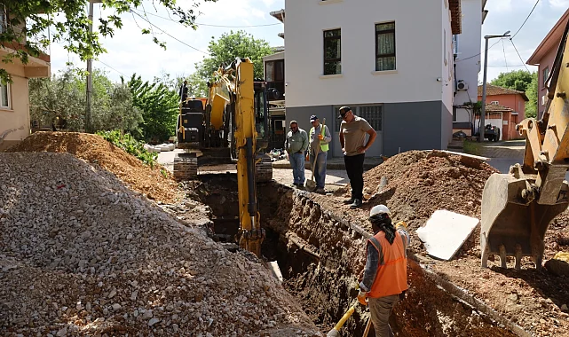 Bursa Nilüfer'de altyapı güçleniyor