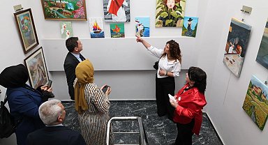 Bursa Osmangazi'de bir yıllık emek sergiye taşındı