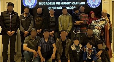 Bursa'da göçmen kaçakçılığı operasyonu: 18 kaçak göçmen yakalandı