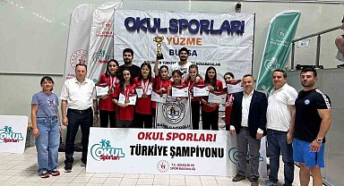 Bursa'da ortaokul öğrencilerinden Türkiye şampiyonluğu