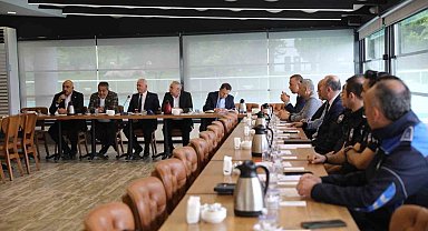 Bursa'da Zabıta Teşkilatı'ndan kurban bayramı öncesi koordinasyon toplantısı