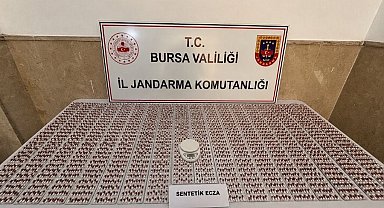 Bursa'da zehir tacirlerine darbe: Binlerce sentetik hap ele geçirildi