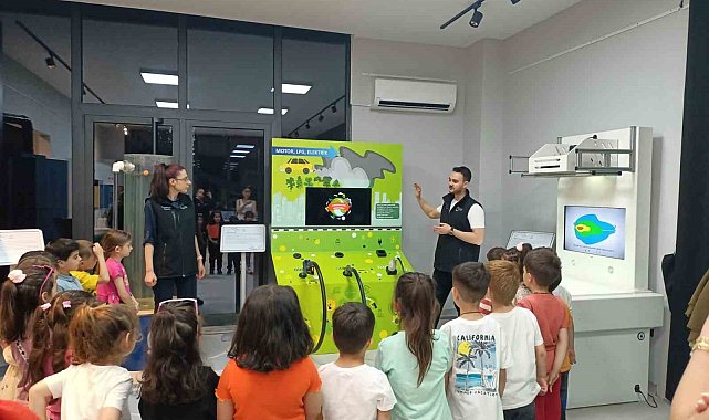 Büyükşehir Belediyesi, çocukları bilim ve çevreyle buluşturdu