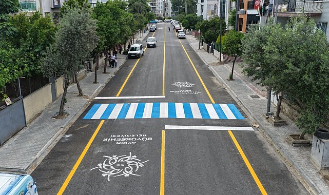 Büyükşehir, Fidanlık Caddesi'ni yeniledi