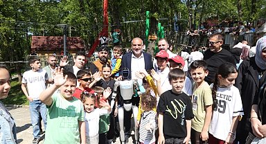 Canik Macera Parkı'nda ilk gün rekoru: 10 bin ziyaretçi