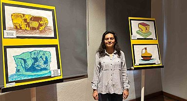 Çankırı'da el emeği eserler görücüye çıktı