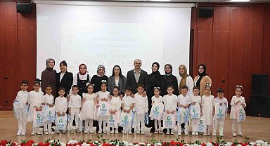 Çayırova'da minikler Kur'an-ı Kerim'e geçmenin heyecanını yaşadı