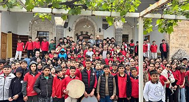 Çermik'te öğrenciler camide buluştu