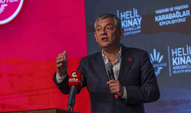 CHP Genel Başkanı Özel: "Didişmek yerine kentleri depreme hazırlamak lazım"