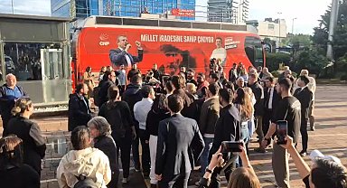 CHP Genel Merkezi önünde basın mensuplarına saldırı