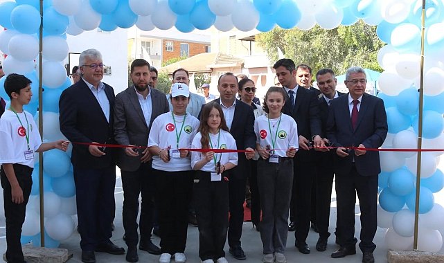 Çine'de öğrenciler projelerini bilim fuarında sergiledi