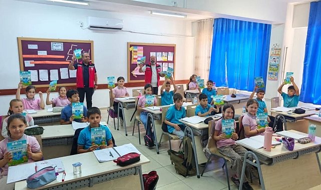 Çine'de öğrencilere su verimliliğinin önemi anlatıldı