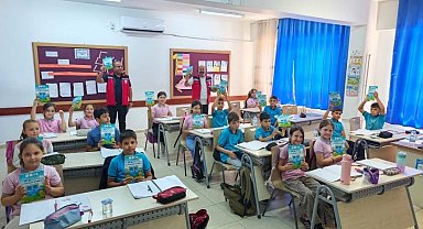 Çine'de öğrencilere su verimliliğinin önemi anlatıldı