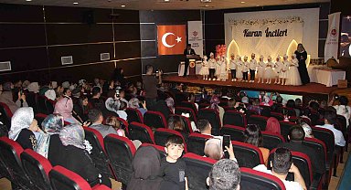 Cizre'de 50 öğrenci Kur'an-ı Kerime geçmenin heyecanını yaşadı