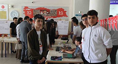 Cizre'de öğrenciler 20 farklı bilimsel proje sergiledi