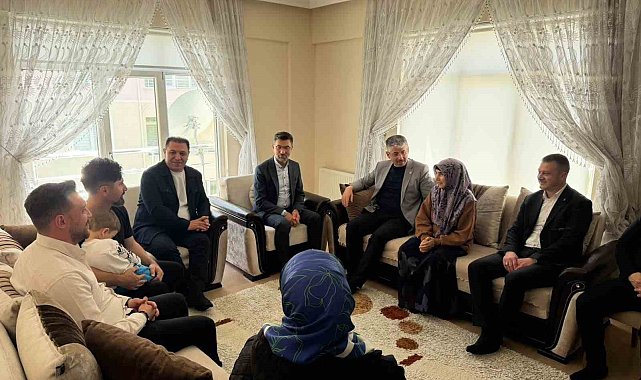 Çopuroğlu: "Anneler günü'nde ilk ziyaret şehit annemize"