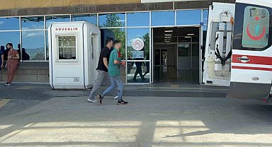 Çorum'da acemi kasaplar soluğu hastanede aldı