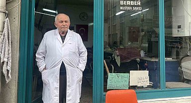 Çorum'un 'müthiş berber'i: 82 yaşında 66 yıllık mesleğine devam ediyor
