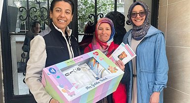 Çorum'da anne ve bebeklere evde destek