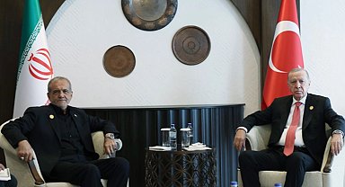 Cumhurbaşkanı Erdoğan, İranlı mevkidaşıyla görüştü