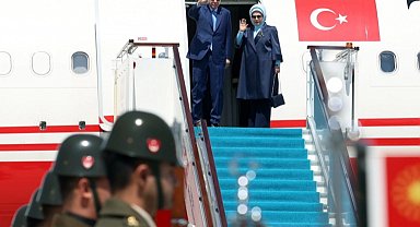 Cumhurbaşkanı Erdoğan Kazakistan'a uğurlandı