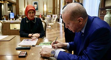 Cumhurbaşkanı Erdoğan, kurban vekaletini Türk Kızılay'a verdi