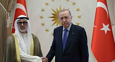 Cumhurbaşkanı Erdoğan, Kuveyt Dışişleri Bakanı Sabah'ı kabul etti