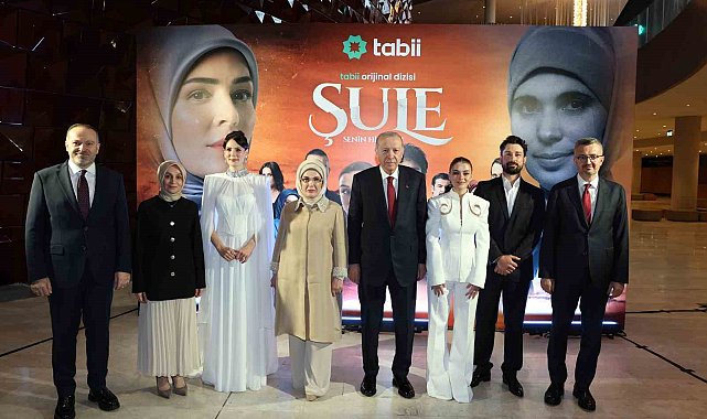 Cumhurbaşkanı Erdoğan, "Şule Senin Hikayen" dizisinin galasına katıldı