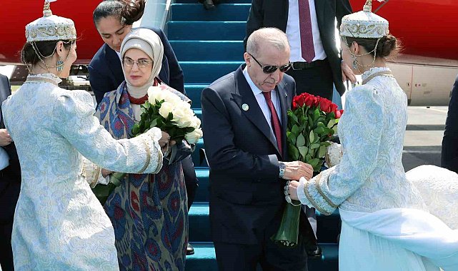 Cumhurbaşkanı Erdoğan TDT zirvesi için Türkistan'da