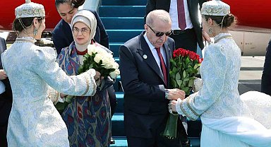 Cumhurbaşkanı Erdoğan TDT zirvesi için Türkistan'da