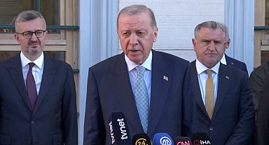 Cumhurbaşkanı Erdoğan'dan Büyük Çamlıca Camii'nde bayram mesajı: "Kurban Bayramı teslimiyet bayramıdır"