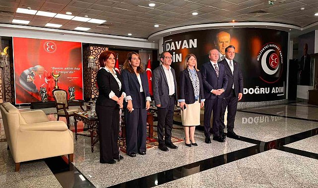 DEM Parti, MHP'ye bayram ziyaretinde bulundu