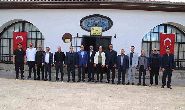 Demiryol-İş heyetinden MESOB'a tebrik ziyareti