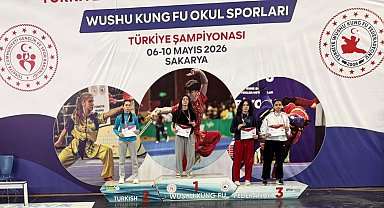 Devrekli öğrenci ilçeye şampiyon olarak döndü