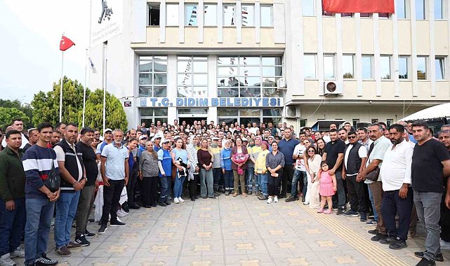 Didim Belediyesi'nde bayramlaşma programı gerekleştirildi