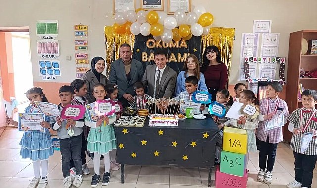 Diyadin'de miniklerden okuma bayramı etkinliği