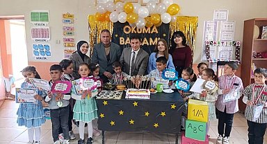 Diyadin'de miniklerden okuma bayramı etkinliği