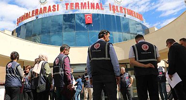 Diyarbakır Şehirler Arası Otobüs Terminalinde bayram öncesi fiyat denetimi