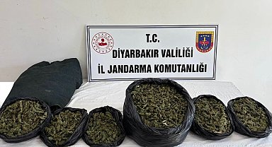 Diyarbakır'da 20 kilo 600 gram uyuşturucu ele geçirildi